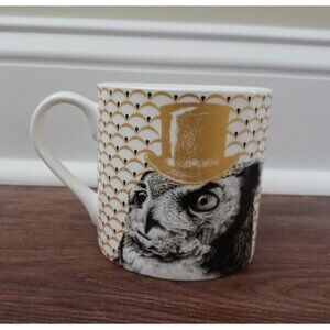 Owl Top Hat Cup Mug Stechol Gracie Bone China